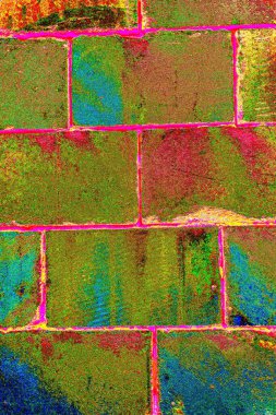 tuğla bloğunun arkaplanı