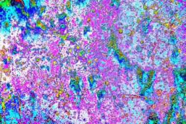 Çizik ve çatlaklarla metal doku