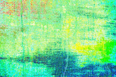 Çizik ve çatlaklarla soyut renkli duvar kâğıdı 