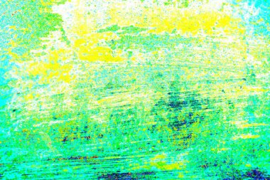 Çizik ve çatlaklarla soyut renkli duvar kâğıdı 