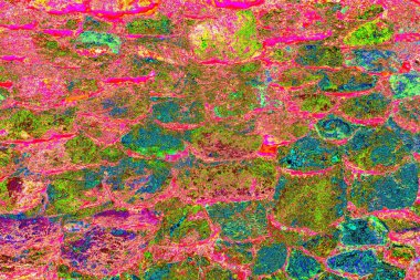 Arkaplan - Yığılmış Taş Duvar.