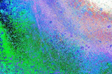 Çizik ve çatlaklarla metal doku