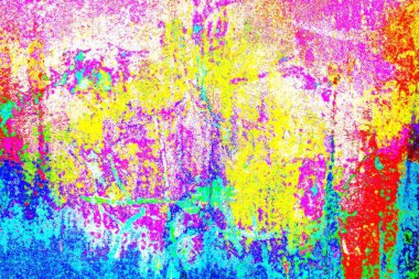 Çizik ve çatlaklarla metal doku