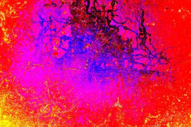 Çizik ve çatlaklarla metal doku