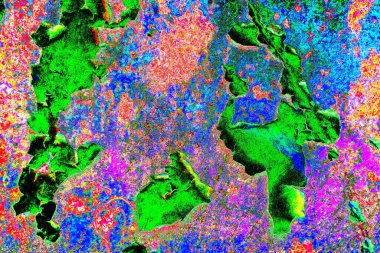 Dökülen boya paslı metal dokusu