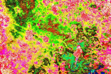 Çizik ve çatlaklarla metal doku