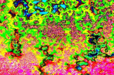 Çizik ve çatlaklarla metal doku