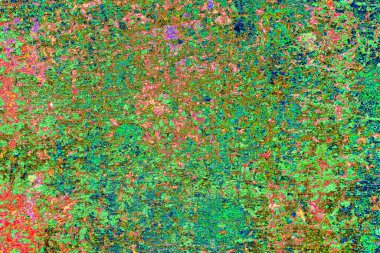 Çizik ve çatlaklarla metal doku