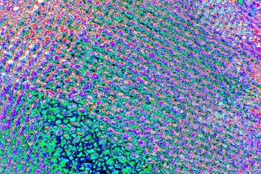 Soyut neon renkler çizik ve çatlaklarla dokulu duvar. 