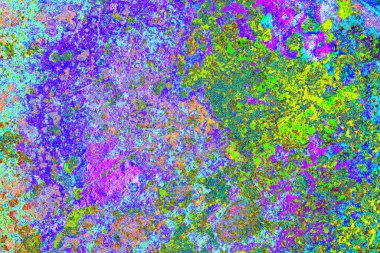 Kırsal görünümü olan paslı metal dokusu