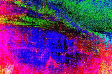 Çizik ve çatlaklarla metal doku