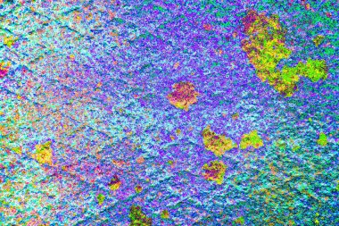 Çizik ve çatlaklarla metal doku