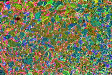 Soyut neon renkler çizik ve çatlaklarla dokulu duvar. 