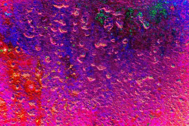 Çizik ve çatlaklarla metal doku