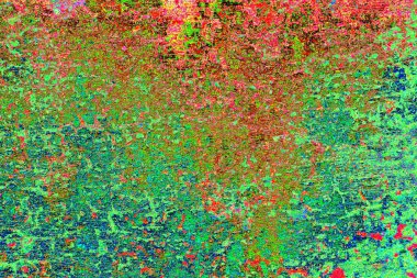 Çizik ve çatlaklarla metal doku