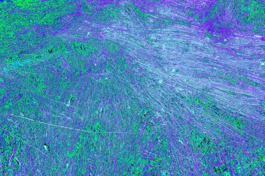 İlkbaharda ormanın kenarında kuru otlar. Transcarpathia