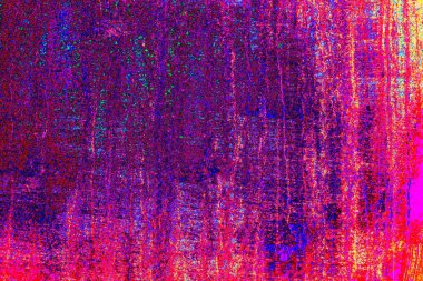 Çizik ve çatlaklarla soyut renkli duvar kâğıdı 