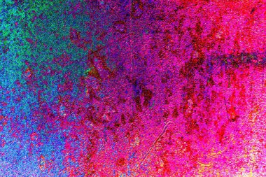 Çizik ve çatlaklarla metal doku