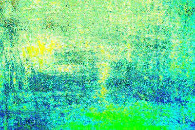 Çizik ve çatlaklarla soyut renkli duvar kâğıdı 