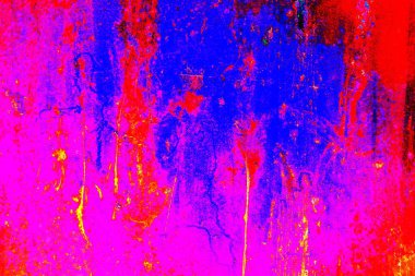 Çizik ve çatlaklarla metal doku