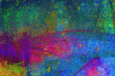 Çizik ve çatlaklarla metal doku