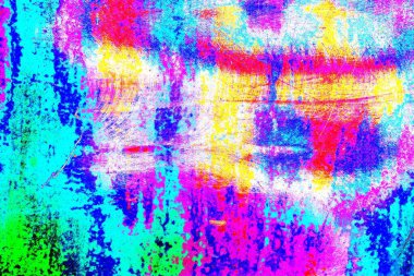 Çizik ve çatlaklarla metal doku