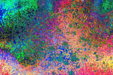 Çizik ve çatlaklarla metal doku