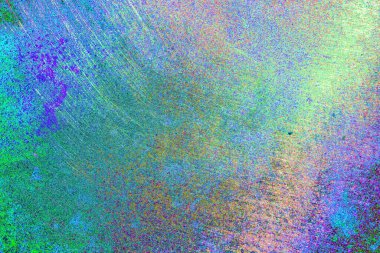 Çizik ve çatlaklarla metal doku