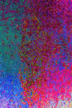 Çizik ve çatlaklarla metal doku