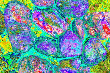 yaratıcı ve tasarım sanatı, kopyalama alanı duvar kağıdı, soyut renkli doku arkaplanı  