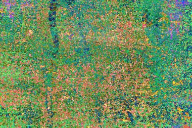 Çizik ve çatlaklarla metal doku