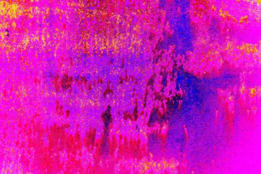 Çizik ve çatlaklarla metal doku