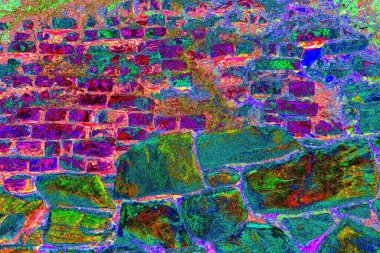 soyut neon renkleri desenli dekoratif arkaplan