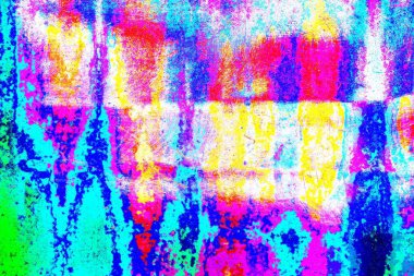 Çizik ve çatlaklarla metal doku