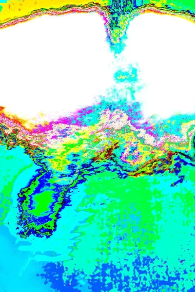 Червоне Світло Відбивається Воді Сплеск Води Чорному Тлі — стокове фото