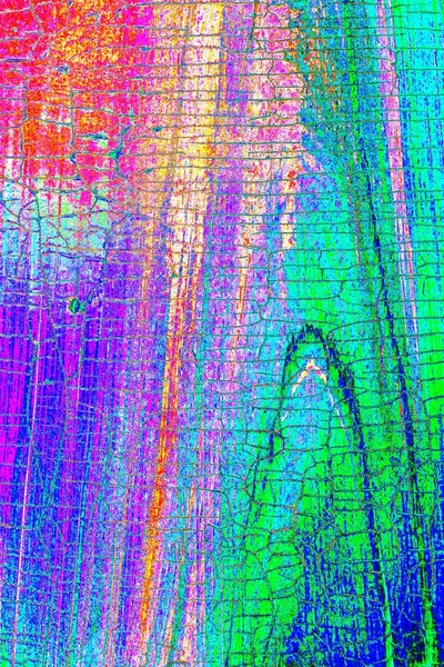 Abstract Neon Colors Textured Wall Scratches Cracks — Stock Photo, Image