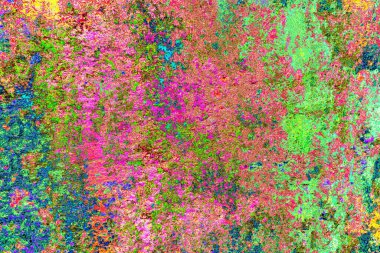 Çizik ve çatlaklarla metal doku