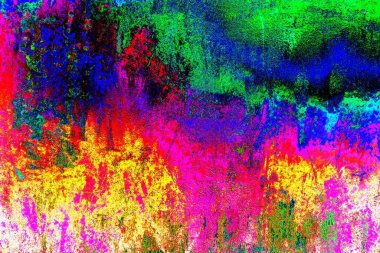 Çizik ve çatlaklarla metal doku