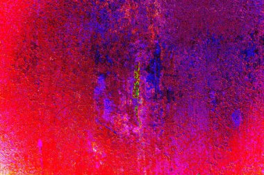 Çizik ve çatlaklarla metal doku