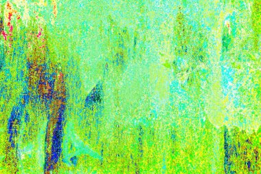 Çizik ve çatlaklarla metal doku