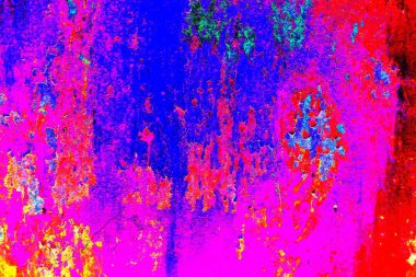 Çizik ve çatlaklarla metal doku