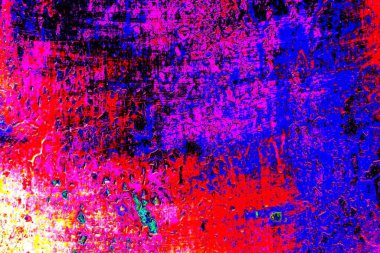 Çizik ve çatlaklarla metal doku