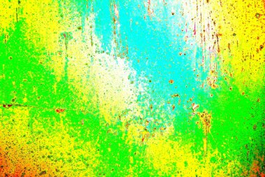 Çizik ve çatlaklarla metal doku