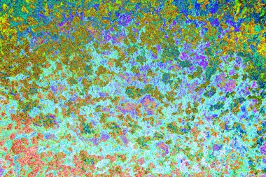 Kırsal görünümü olan paslı metal dokusu