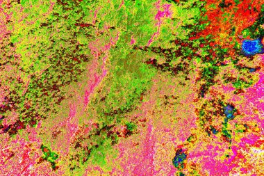 yaratıcı ve tasarım sanatı, kopyalama alanı duvar kağıdı, soyut renkli doku arkaplanı