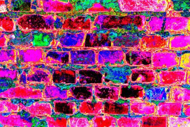 tuğla duvarın arkaplanı