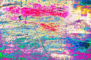 Dökülen boya paslı metal dokusu