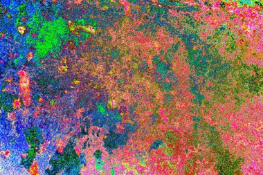 Çizik ve çatlaklarla metal doku