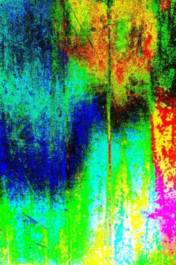 Çizik ve çatlaklarla metal doku