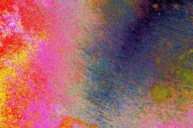 Çizik ve çatlaklarla metal doku